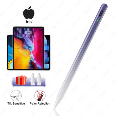 За Apple Pencil 2 iPad молив за Appl Stylus Pen за iPad 2023 2022 2021 2020 2019 2018 4 5 9th 10th Air 5 iPad аксесоари