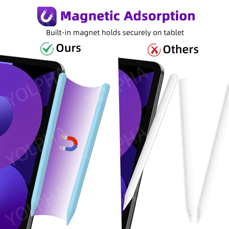 За Apple Pencil 2 iPad молив за Appl Stylus Pen за iPad 2023 2022 2021 2020 2019 2018 4 5 9th 10th Air 5 iPad аксесоари