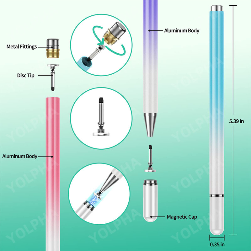 Универсална писалка стилус за Android iOS сензорен екран сензорна писалка за телефон таблет писалка за iPad iphone Xiaomi Samsung Apple Pencil