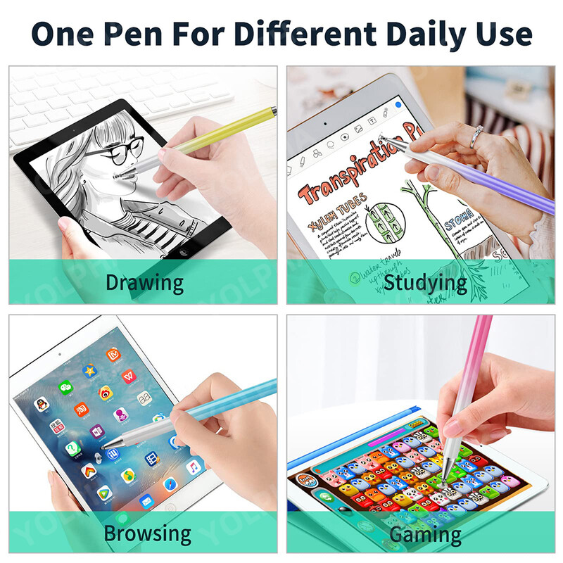 Универсална писалка стилус за Android iOS сензорен екран сензорна писалка за телефон таблет писалка за iPad iphone Xiaomi Samsung Apple Pencil
