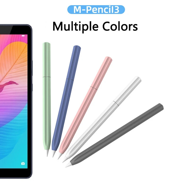 Navlaka za olovku Silikonska navlaka za olovku za M-Pencil 3 Zaštitna navlaka za olovku koja odgovara boji Neklizajuća maska protiv pada Huawei M-Pen 3