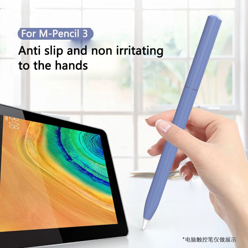 Navlaka za olovku Silikonska navlaka za olovku za M-Pencil 3 Zaštitna navlaka za olovku koja odgovara boji Neklizajuća maska protiv pada Huawei M-Pen 3