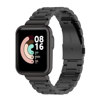 Βραχιόλι για Xiaomi Mi Watch Lite 3 2 Active Strap Wristband από ανοξείδωτο ατσάλι για Redmi Watch Metal CaseStrap WristSmartwatch