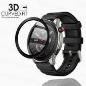 3D извит протектор за екран за Huami Amazfit GTR4 GTR2E GTR2 GTR 4 2E Смарт часовник Керамично защитно фолио с мащаб, не стъкло