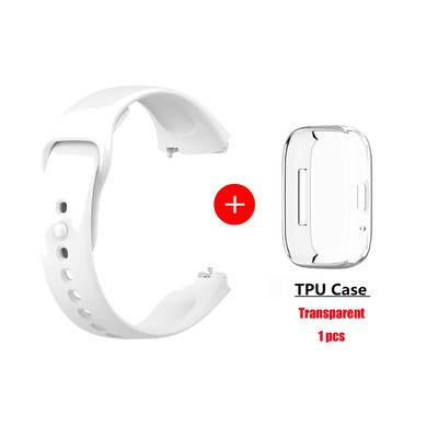 NAUJAS silikoninis laikrodžio dirželis skirtas Xiaomi Redmi Watch 3 Active SmartWatch Laikrodžio dirželis Apyrankė Redmi Watch 3 apsauginis dėklo dangtelis