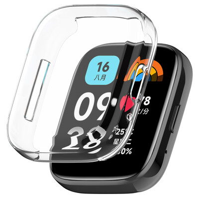 NAUJAS silikoninis laikrodžio dirželis skirtas Xiaomi Redmi Watch 3 Active SmartWatch Laikrodžio dirželis Apyrankė Redmi Watch 3 apsauginis dėklo dangtelis