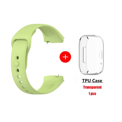 NAUJAS silikoninis laikrodžio dirželis skirtas Xiaomi Redmi Watch 3 Active SmartWatch Laikrodžio dirželis Apyrankė Redmi Watch 3 apsauginis dėklo dangtelis