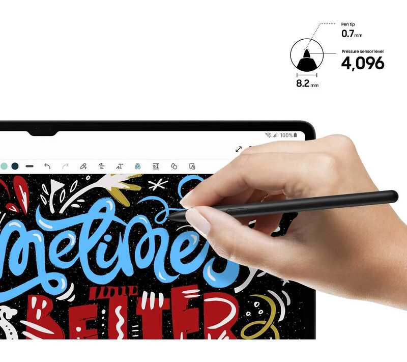 Tablet Stylus Pencil za Samsung Tab S9 FE S9+ S9 Ultra Pen Zamjenska olovka Stylus Screen Tablet Sensitive Pen Bez Bluetootha