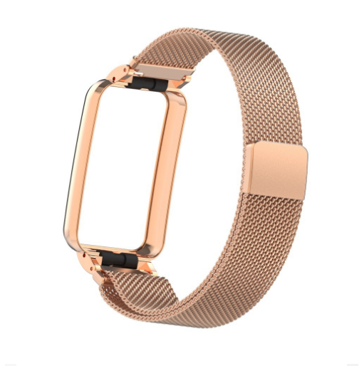 Гривна за Xiaomi Mi Band 7 Pro Каишка за калъф Протектор Диамантена метална лента за часовник за Mi Band 7 Pro Защитен капак Рамка за броня