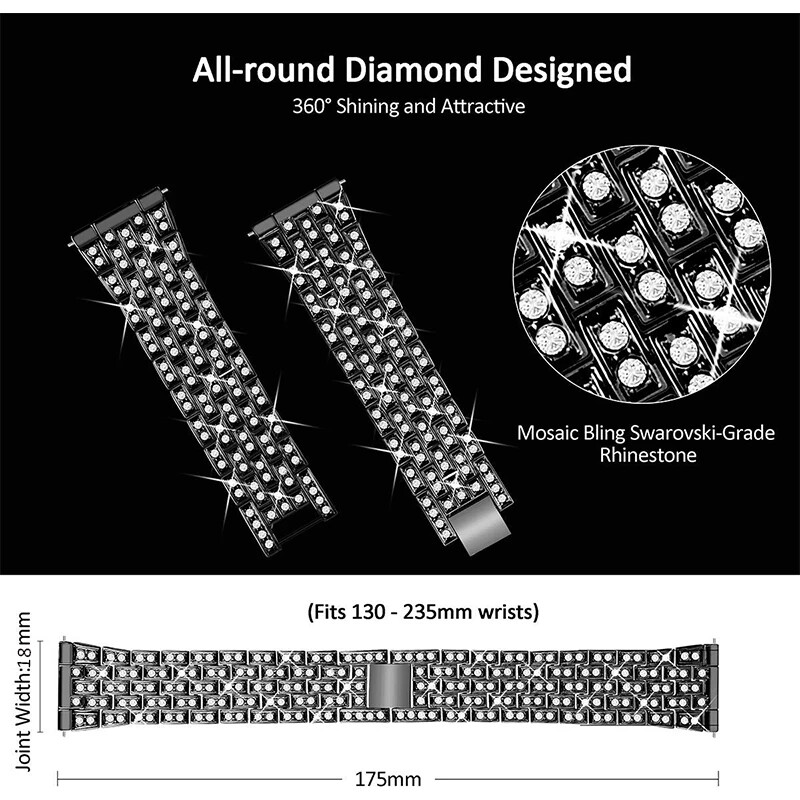 Гривна за Xiaomi Mi Band 7 Pro Каишка за калъф Протектор Диамантена метална лента за часовник за Mi Band 7 Pro Защитен капак Рамка за броня