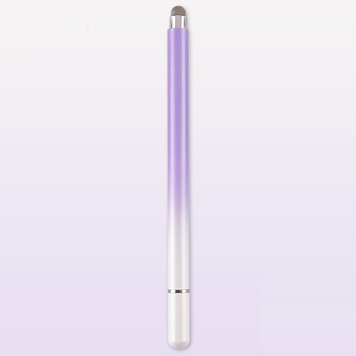 Univerzalna olovka za tablet telefon za Android za iPad Olovka s gradijentnom bojom Okrugla ladica Kapacitivna olovka s dvostrukom glavom za Tablet PC