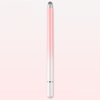 Univerzalna olovka za tablet telefon za Android za iPad Olovka s gradijentnom bojom Okrugla ladica Kapacitivna olovka s dvostrukom glavom za Tablet PC