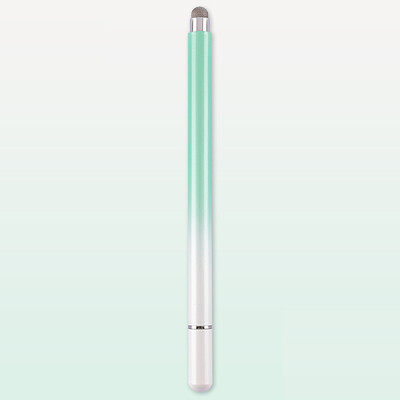 Univerzalna olovka za tablet telefon za Android za iPad Olovka s gradijentnom bojom Okrugla ladica Kapacitivna olovka s dvostrukom glavom za Tablet PC