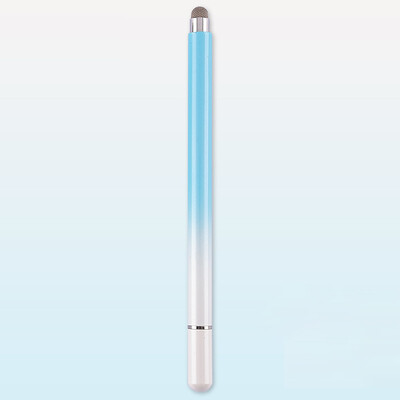 Univerzalna olovka za tablet telefon za Android za iPad Olovka s gradijentnom bojom Okrugla ladica Kapacitivna olovka s dvostrukom glavom za Tablet PC