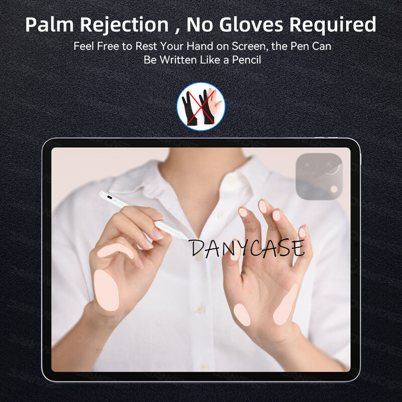 За Apple Pencil 2 за iPad Pencil 1 Bluetooth Stylus Pen Palm Rejection fit iPad Pen 2022 2021 2020 2019 2018 Stylus Pen