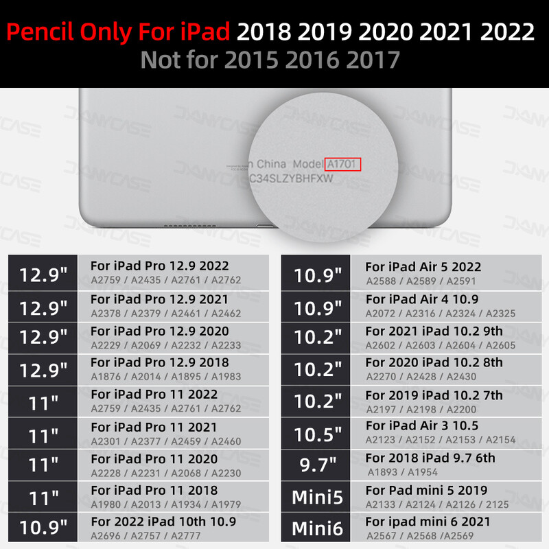 За Apple Pencil 2 за iPad Pencil 1 Bluetooth Stylus Pen Palm Rejection fit iPad Pen 2022 2021 2020 2019 2018 Stylus Pen