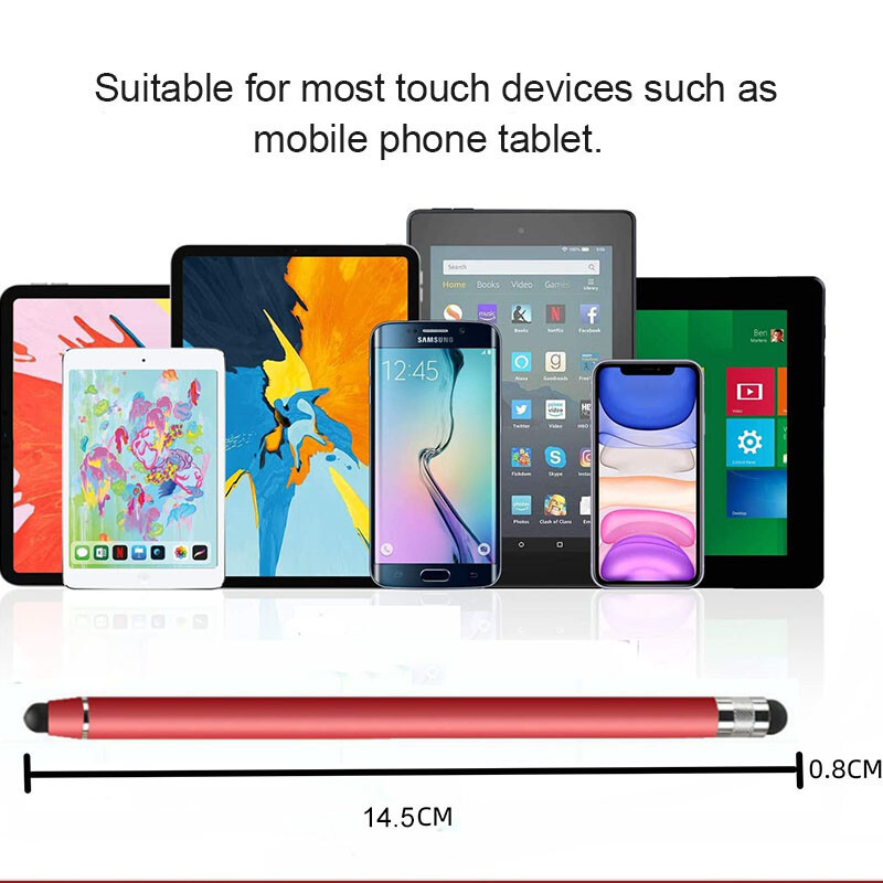 2-u-1 Stylus Pen Olovka za dodir za mobilne telefone Dodaci za iphone Elektrostatska Olovka za dodir za telefon Olovke za dodirni zaslon