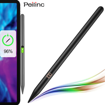 [Încărcare fără fir][Afișaj LED Power] Stylus Pen pentru iPad cu respingere palmei, unghi de înclinare pentru adsorbție magnetică Apple iPad