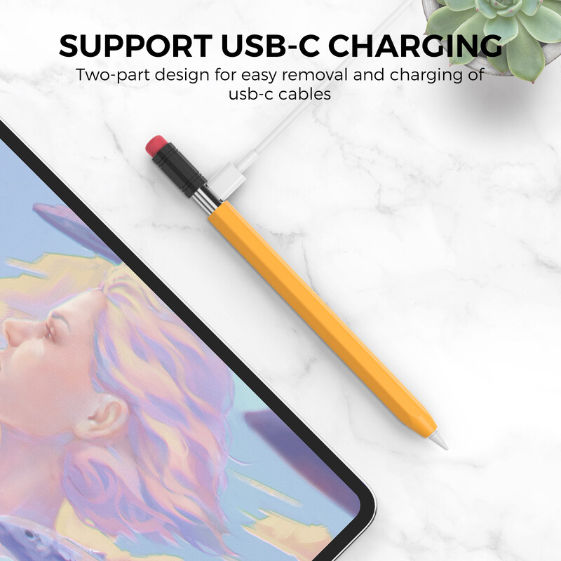 Silikoonist kaitsekate Apple Pencil 3 USB C jaoks IPad Air Ipad Pro12.9 pliiatsiümbris USB C Type-C pliiatsi kukkumisvastane