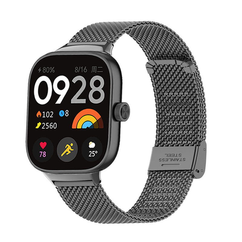 Remen za Redmi Watch 4 Remen za sat za redmi watch 4 Narukvica za Xiaomi Redmi watch4 Metalna mrežasta narukvica, zamjenska dodatna oprema