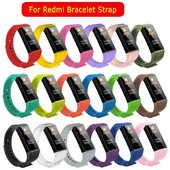 Silikonski remen za Xiaomi Mi Smart Band 4C Zamjenska narukvica za Xiaomi Redmi Band Novi sportski sat 2020. za Redmi Band Remen