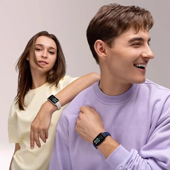 Ζώνες ρολογιών για Huawei Band 8-NFC Ανταλλακτικό βραχιολάκι Μαλακές λωρίδες σιλικόνης Αθλητικό βραχιόλι σε λουράκι ρολογιού Smart Band8