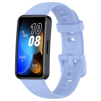 Remeni za satove za Huawei Band 8-NFC zamjenska narukvica Mekane silikonske narukvice Sportska narukvica na Smart Band8 Remen za sat Dodaci
