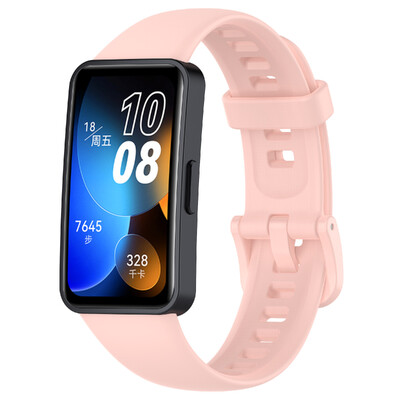 Remeni za satove za Huawei Band 8-NFC zamjenska narukvica Mekane silikonske narukvice Sportska narukvica na Smart Band8 Remen za sat Dodaci
