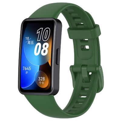 Remeni za satove za Huawei Band 8-NFC zamjenska narukvica Mekane silikonske narukvice Sportska narukvica na Smart Band8 Remen za sat Dodaci