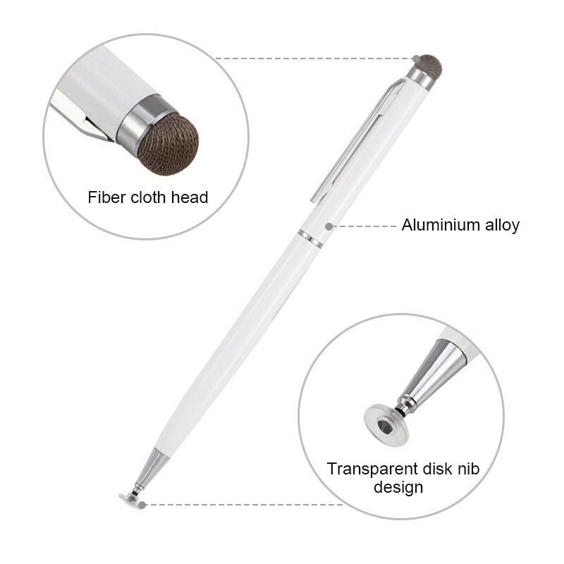 2-u-1 kapacitivna pisaljka olovka olovka za zaslon osjetljiv na dodir Olovka za Android telefon Olovka za mobitel Univerzalna olovka osjetljiva na dodir za tablet