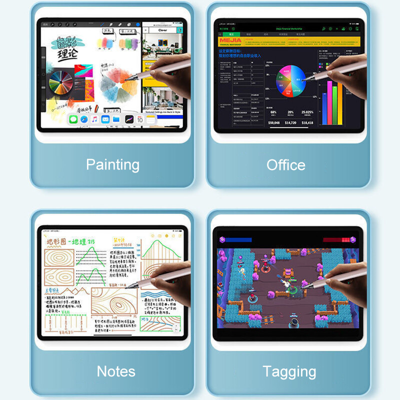 2-u-1 kapacitivna pisaljka olovka olovka za zaslon osjetljiv na dodir Olovka za Android telefon Olovka za mobitel Univerzalna olovka osjetljiva na dodir za tablet