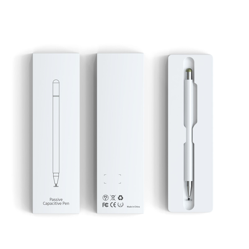 Basix Pasivna olovka Dual-head Disk Silikonska glava Svrha Stylus Slikanje Uredsko retuširanje Mobilni telefon Tablet Olovka Kapacitivna olovka