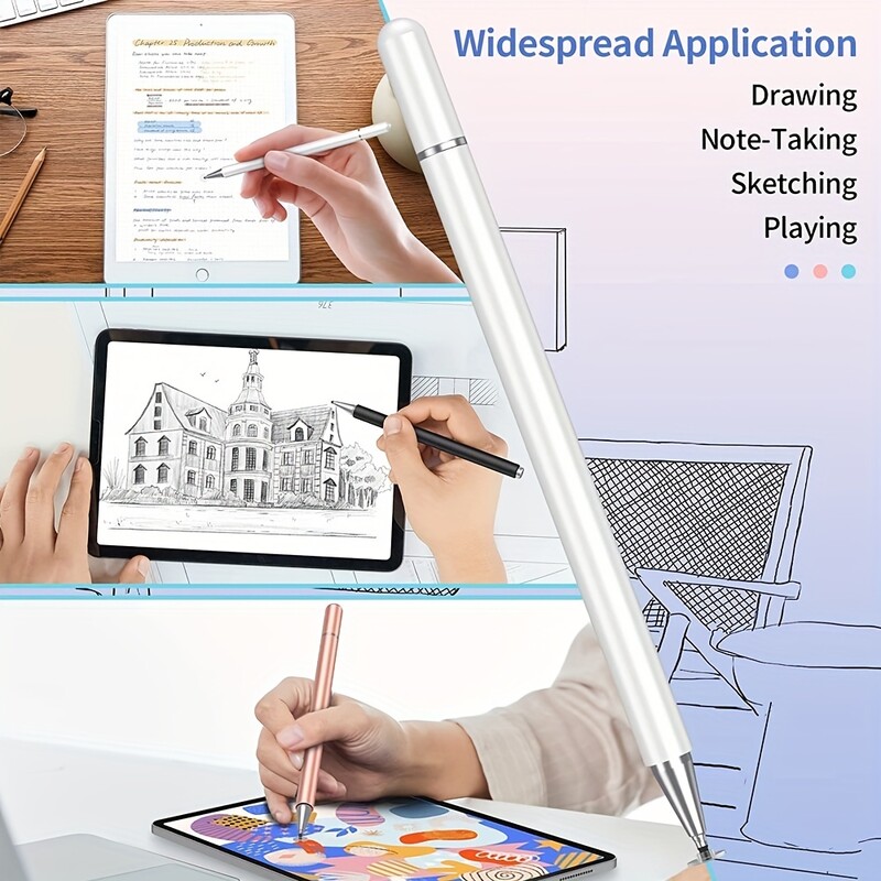 Стилус писалка за iPad таблет Капацитивен сензорен молив за iPhone Samsung Xiaomi Универсална писалка за сензорен екран за смартфон с Android