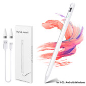 Naujas rašiklio rašiklis, skirtas IOS Android Windows talpinio ekrano jutiklinis rašiklis, skirtas iPad ios pieštuko piešinys, skirtas Huawei Xiaomi planšetiniam rašikliui