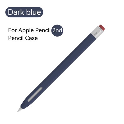 TBTIC suderinamas su Apple Pencil 1. 2 kartos dėklu Minkštas permatomas apsauginis dangtelis Silikoninis odos rašiklio dėklas Spalvingas