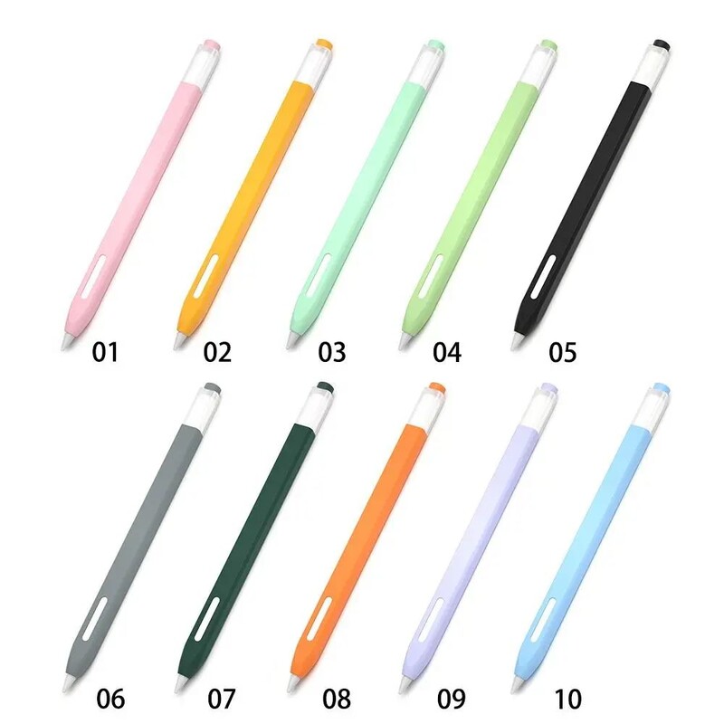 „Apple Pencil Pro“ dėklui „Stylus“ rašiklio dangtelis, skirtas „Apple Pencil Pro 2“, 2 dėklai, neslystantis, apsaugantis nuo įbrėžimų, silikoninė rankovė