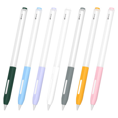 Мек силиконов калъф за Apple Pencil 2-ро поколение Ipad Smart Touch Screen Pens Държач за дръжка Tablet Stylus Cover Ipencil Sleeve