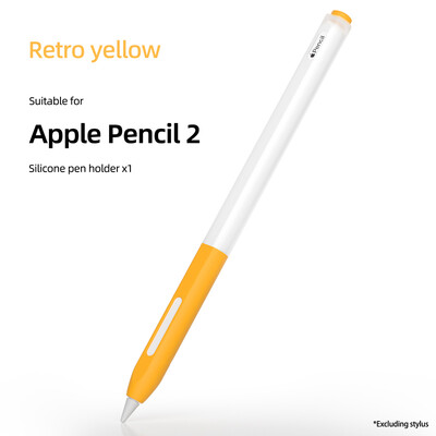 Minkštas silikoninis dėklas, skirtas Apple Pencil 2-os kartos Ipad Smart Touch Screen Pens Rankenos laikiklis Planšetinio rašiklio dangtelis Pieštuko rankovė
