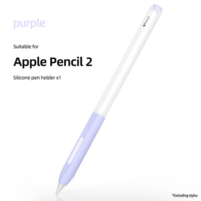 Minkštas silikoninis dėklas, skirtas Apple Pencil 2-os kartos Ipad Smart Touch Screen Pens Rankenos laikiklis Planšetinio rašiklio dangtelis Pieštuko rankovė