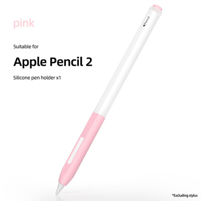 Minkštas silikoninis dėklas, skirtas Apple Pencil 2-os kartos Ipad Smart Touch Screen Pens Rankenos laikiklis Planšetinio rašiklio dangtelis Pieštuko rankovė