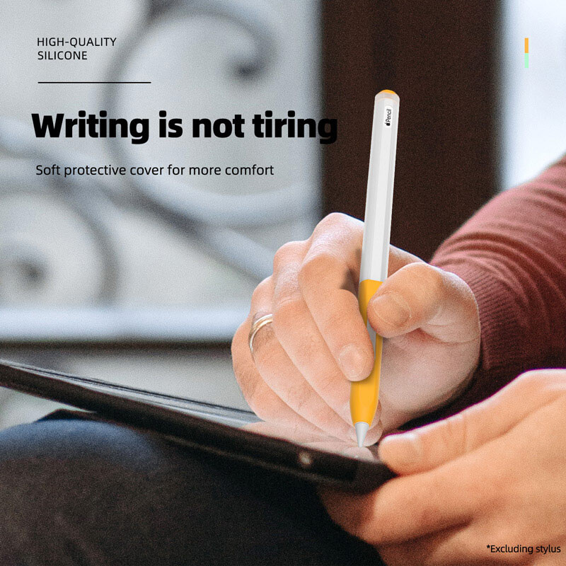 Minkštas silikoninis dėklas, skirtas Apple Pencil 2-os kartos Ipad Smart Touch Screen Pens Rankenos laikiklis Planšetinio rašiklio dangtelis Pieštuko rankovė