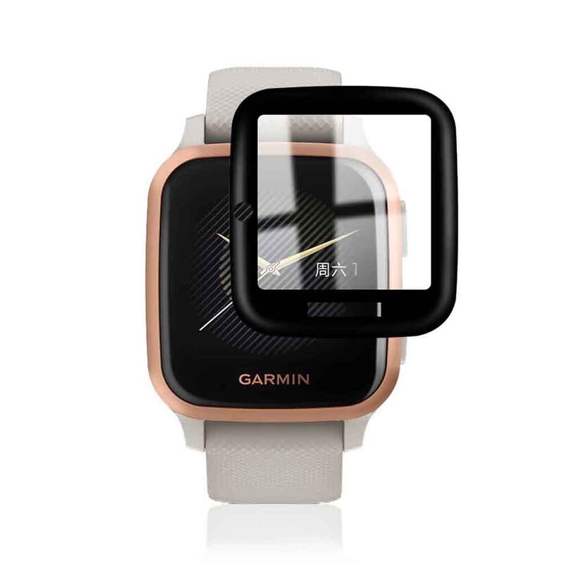 20D защитно фолио с извити ръбове за Garmin VENU SQ / Garmin VENU SQ Смарт часовник Аксесоари за мек протектор на екрана (не стъклени)