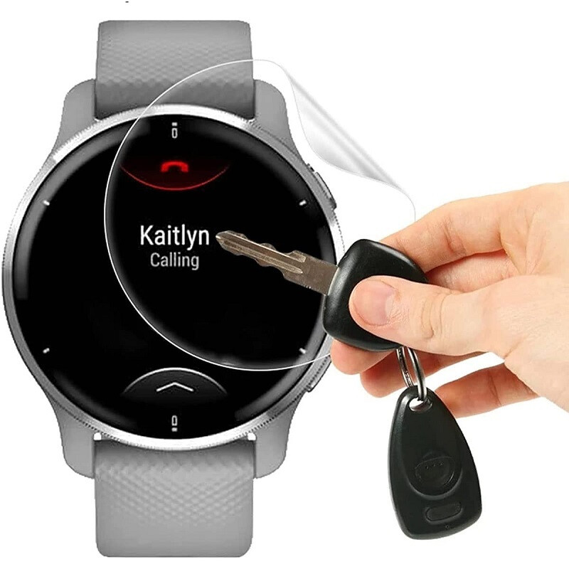 5 paketa zaštitnih mekih hidrogel folija za Garmin Vivoactive 4 / 4S / active 3 / 3 glazbene prozirne zaštite zaslona