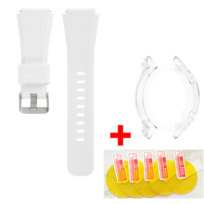 7u1 narukvica za Xiaomi Mi pametni sat Boja XMWTCL02 Sportski remen Silikonski remen Narukvica TPU kućište Poklopac Zaštita zaslona Flim