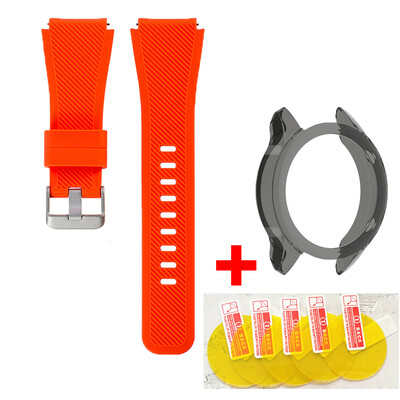 7u1 narukvica za Xiaomi Mi pametni sat Boja XMWTCL02 Sportski remen Silikonski remen Narukvica TPU kućište Poklopac Zaštita zaslona Flim