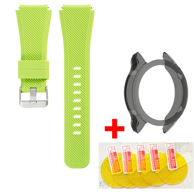 7u1 narukvica za Xiaomi Mi pametni sat Boja XMWTCL02 Sportski remen Silikonski remen Narukvica TPU kućište Poklopac Zaštita zaslona Flim