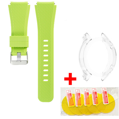 7u1 narukvica za Xiaomi Mi pametni sat Boja XMWTCL02 Sportski remen Silikonski remen Narukvica TPU kućište Poklopac Zaštita zaslona Flim