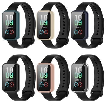 Γυαλί θήκης υπολογιστή για Huami Amazfit band 7 band7 Smart Band Screen Protector Full Cover Protective Shell Tempered Film Hard Edge