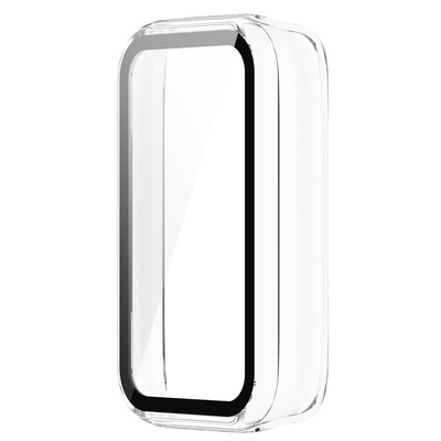 PC Case Glass за Huami Amazfit band 7 band7 Smart Band Screen Protector Full Cover Protective Shell Tempered Film Hard Edge