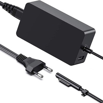 Μετασχηματιστής 65W 15V 4A για Microsoft Surface Pro4/5/6/7/8/9 Laptop1/2/3/4 Go1/2/3 BooK Charger For 1866 1867 1706 1800 1796